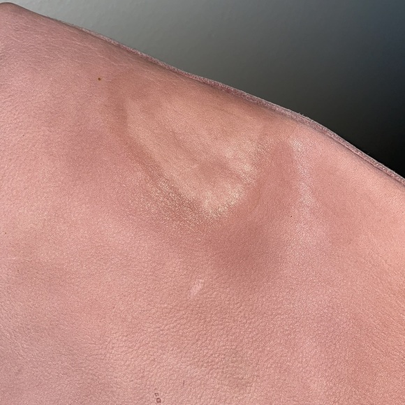 Viola Castellani Pink Fringe Italian Leather Shoulder Bag - Picture 8 of 12